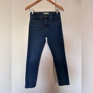 Levi's Indigo Blue Straight Leg Jeans